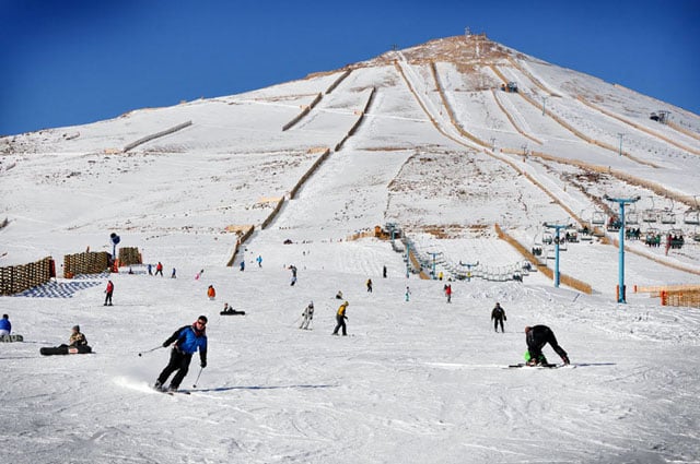Esquiar no El Colorado no Chile