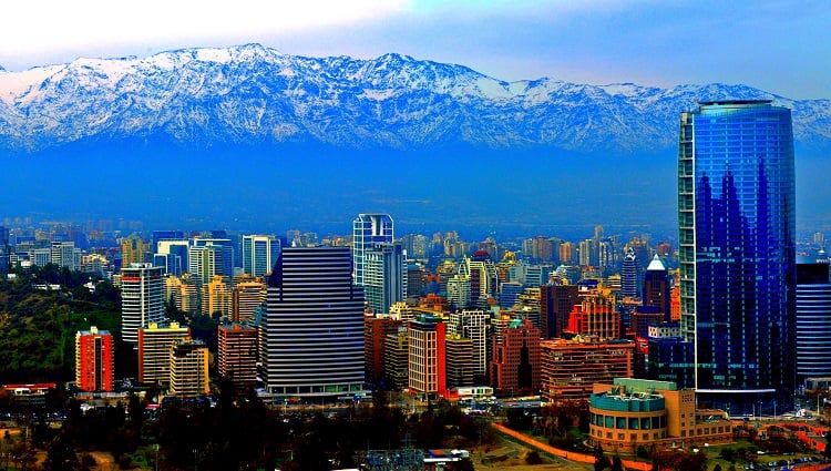 Principais cidades turísticas do Chile - Santiago