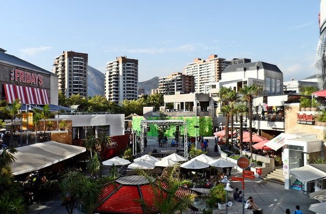 Shopping Parque Arauco em Santiago do Chile