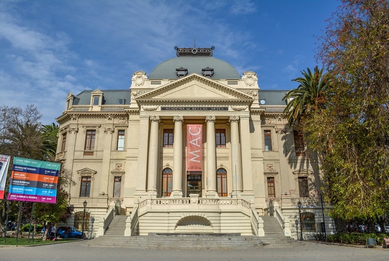 Museu de Arte Contemporânea em Santiago do Chile