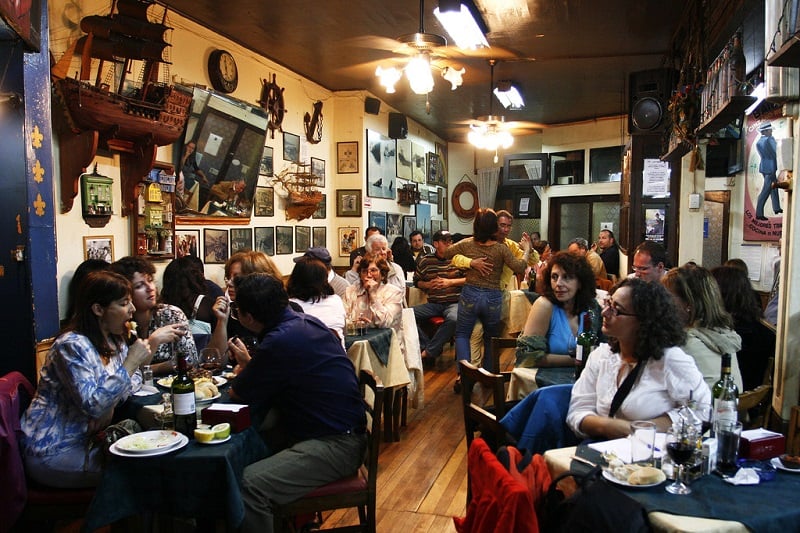 Bar Cizano em Valparaíso