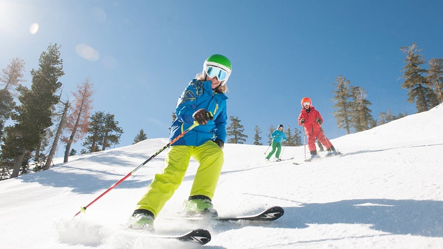 Pistas e aprender a esquiar em La Parva