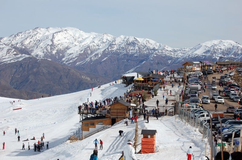Quando funciona a estação de esqui Farellones?