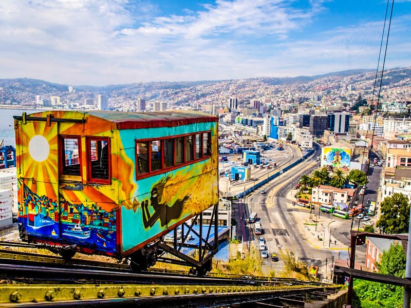 Panorâmica de Valparaíso