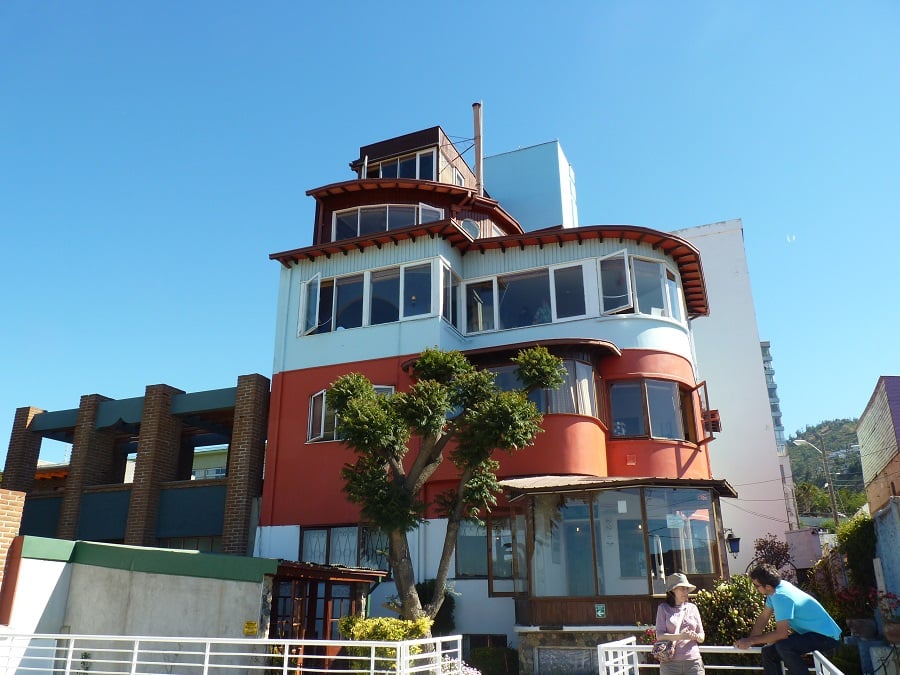 Visita à Casa La Sebastiana em Valparaíso