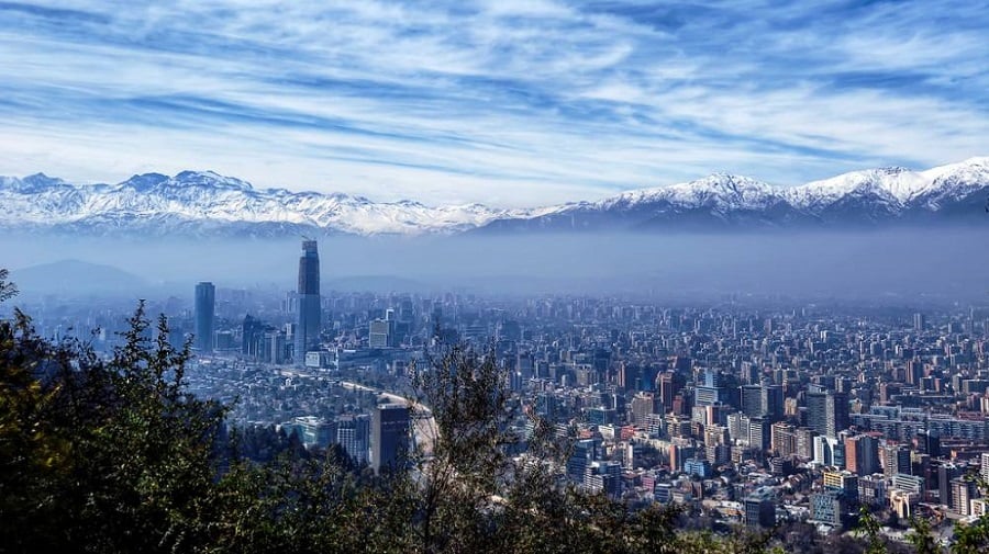 Observatórios e miradores em Santiago do Chile