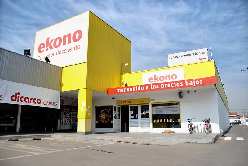 Supermercado Ekono em Santiago do Chile