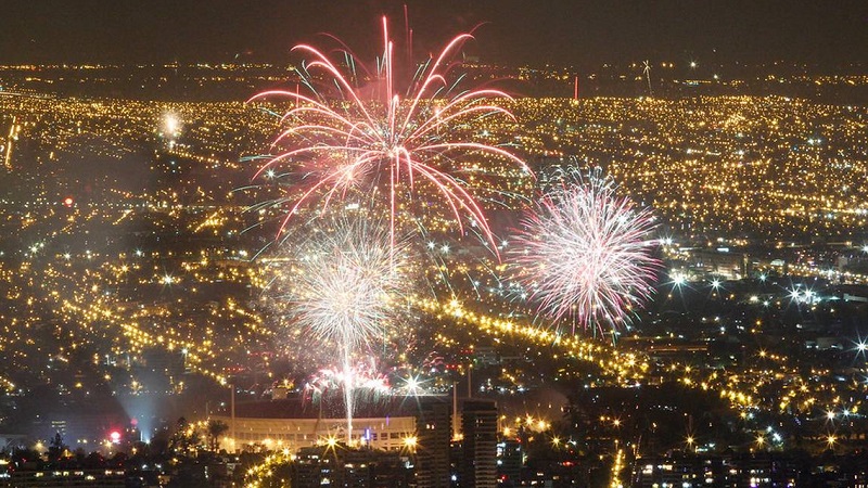 Ano novo em Santiago do Chile