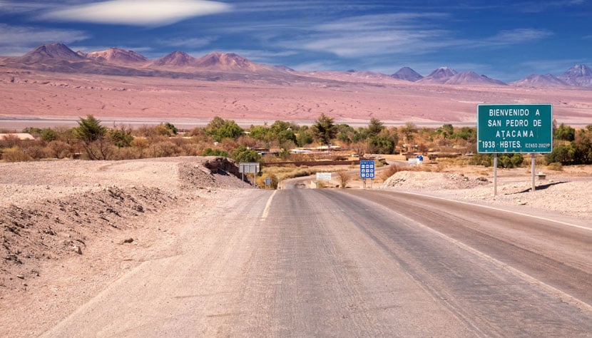 Tempo do aeroporto até San Pedro de Atacama