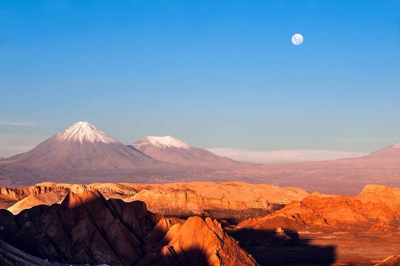 Valle de la Luna no Atacama