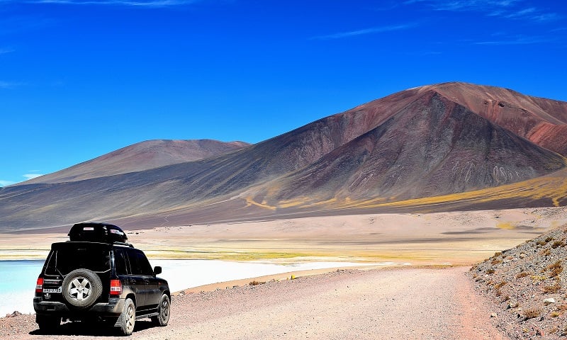 Carro em San Pedro de Atacama