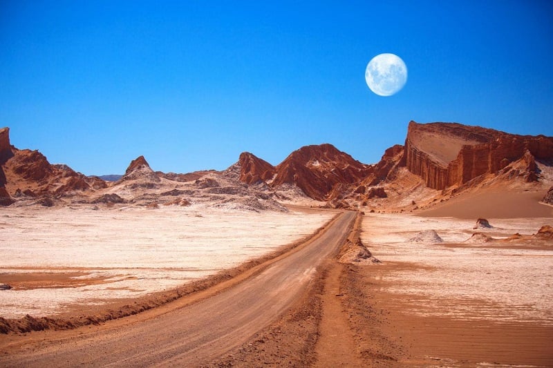 Valle de La Luna em San Pedro de Atacama