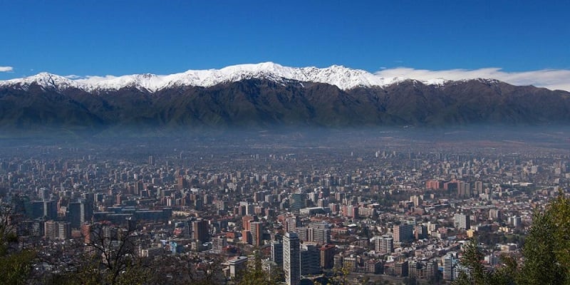 Clima em Santiago no mês de novembro
