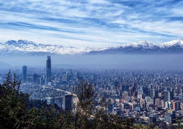 Santiago do Chile em setembro