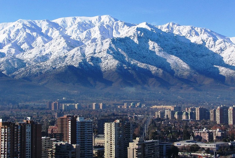 Santiago do Chile em junho