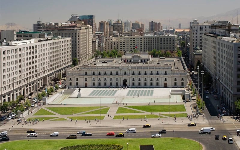 Palácio de la Moneda - Santiago do Chile