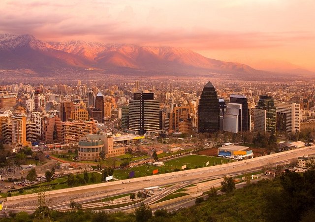 Santiago do Chile em dezembro