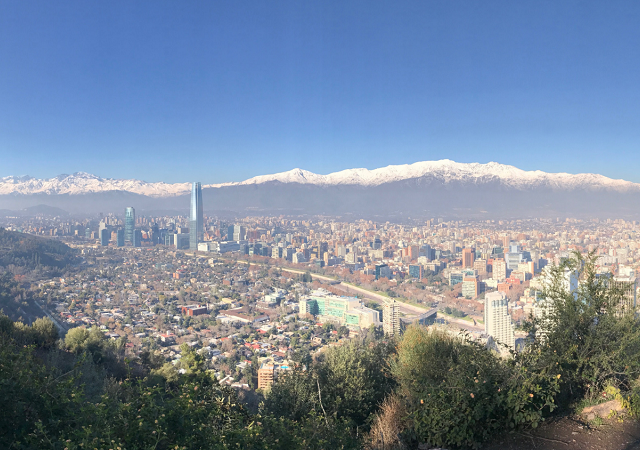 Santiago do Chile em março