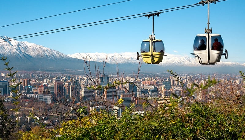 Santiago do Chile em novembro