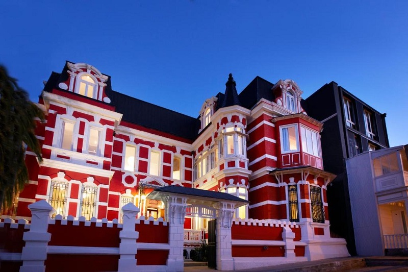 Hotéis no centro turístico de Valparaíso