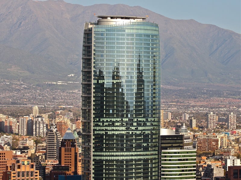 Torre Titanium em Santiago do Chile