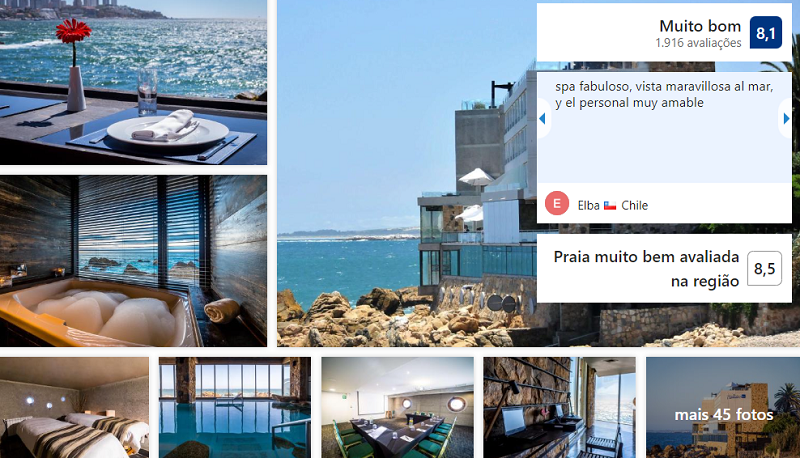 Hotel de luxo Radisson Blu Acqua Concon em Viña del Mar