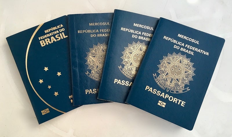 Passaportes para viajar
