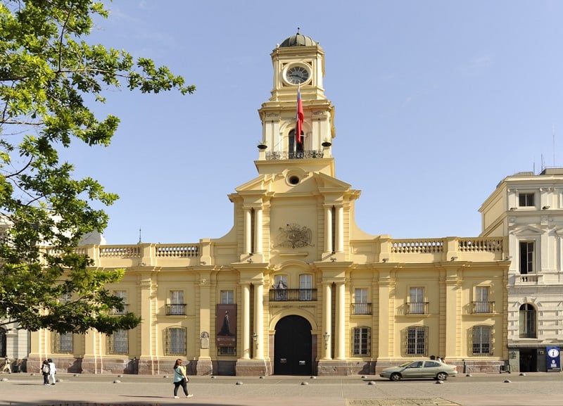 Museu Histórico Nacional em Santiago do Chile