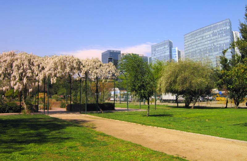 Parque Araucano em Santiago