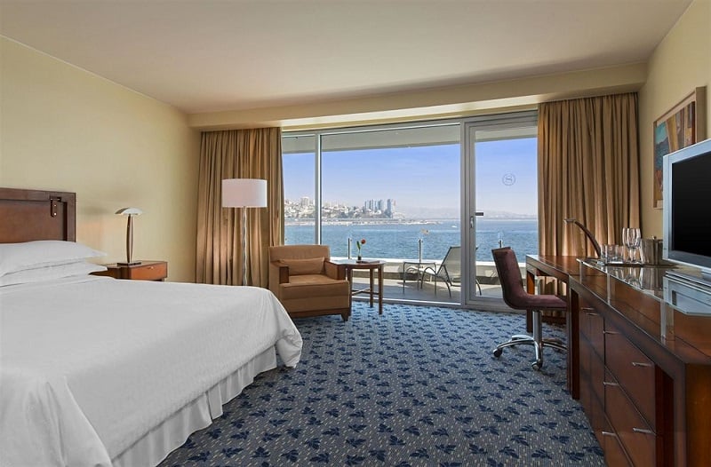 Quarto de hotel com vista de Viña del Mar