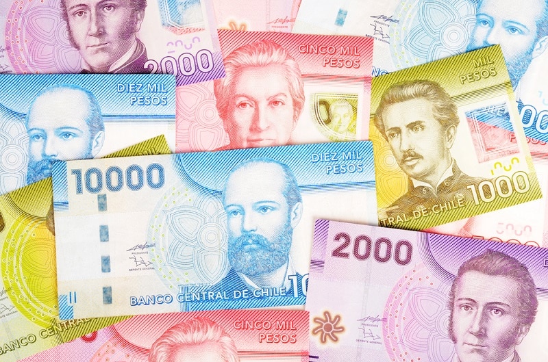 Pesos chilenos - Dinheiro vivo