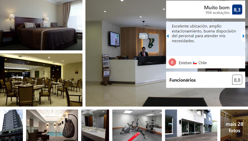 Hotel de luxo Diego de Almagro em Temuco