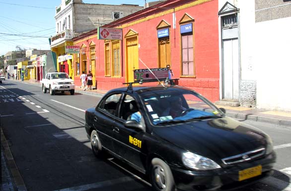 Como andar de táxi em Calama, Chile