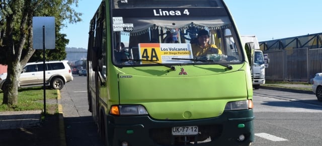 Transporte público em Pucón