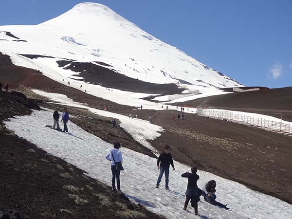 Trekking no Vulcão Osorno em Puerto Varas, no Chile