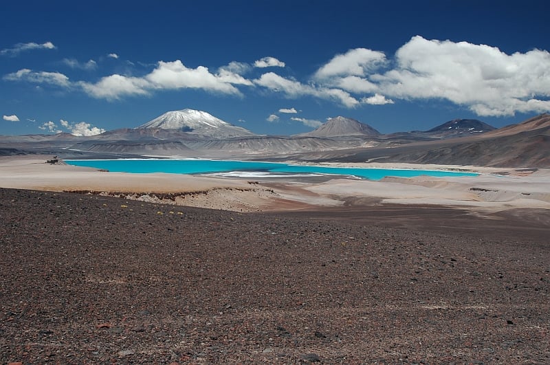 Laguna Verde em San Pedro de Atacama