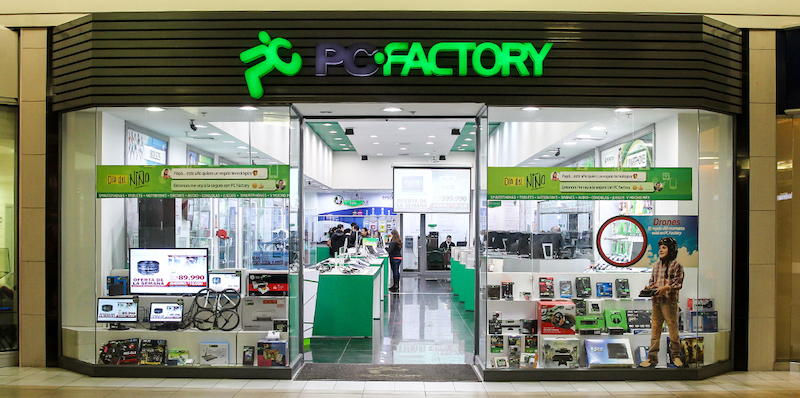 Onde comprar produtos da Apple em Santiago do Chile: PC Factory