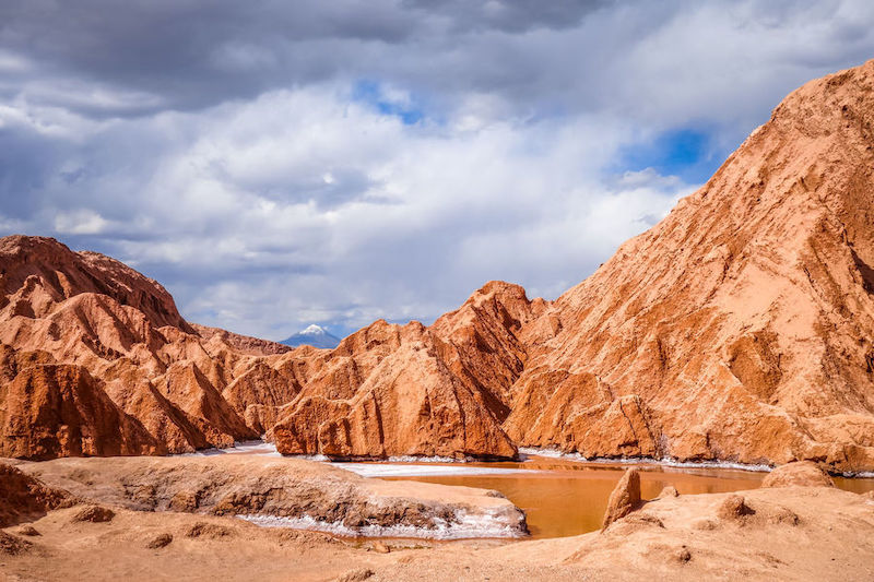 Valle de Marte em San Pedro de Atacama no Chile: Valle de la Muerte