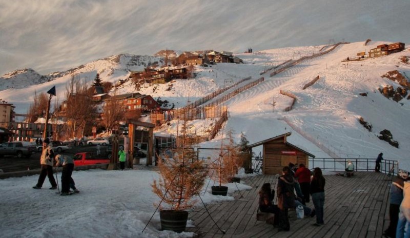 Estação de ski em Santiago