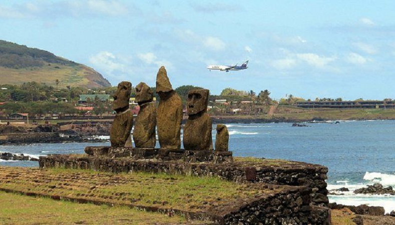 Como ir do aeroporto da Ilha de Páscoa ao centro turístico