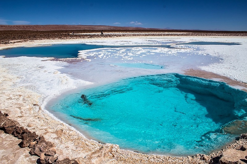 Lagunas Escondidas de Baltinache em San Pedro do Atacama