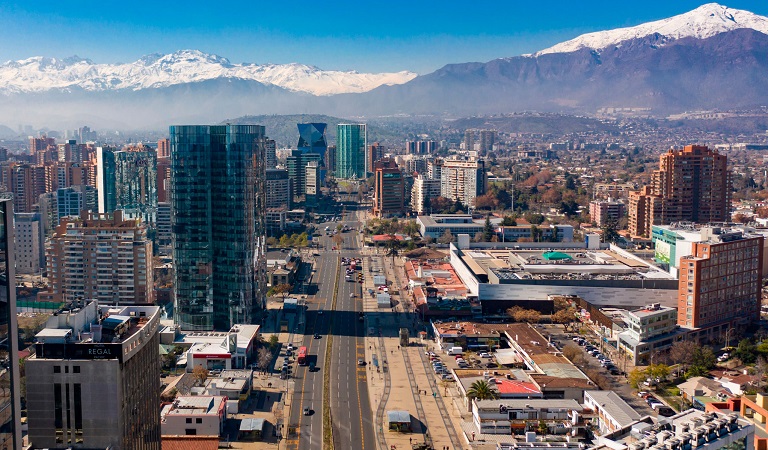 Vista de Santiago