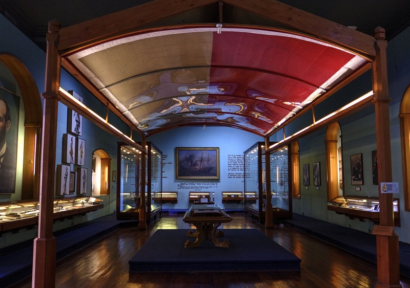 Museu Marítimo Nacional em Valparaíso