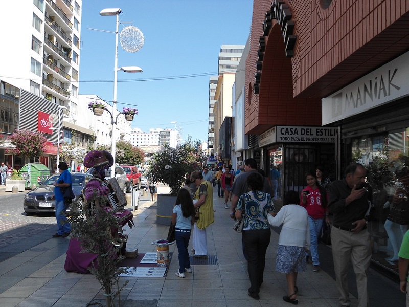 Comprar lembrancinhas e souvenirs na Calle Valparaíso em Viña del Mar