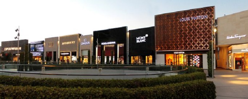 Lojas do Shopping Parque Arauco em Santiago do Chile
