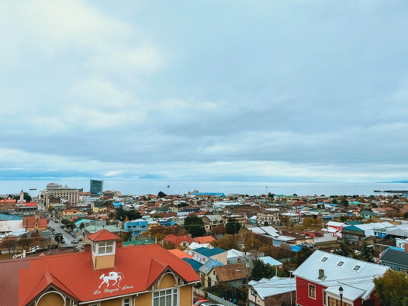 Cidade de Punta Arenas no Chile