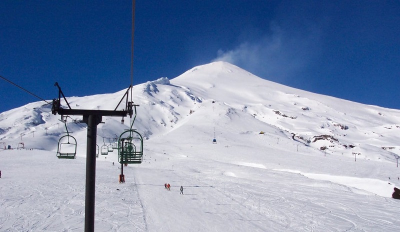 Estação de esqui em Pucón