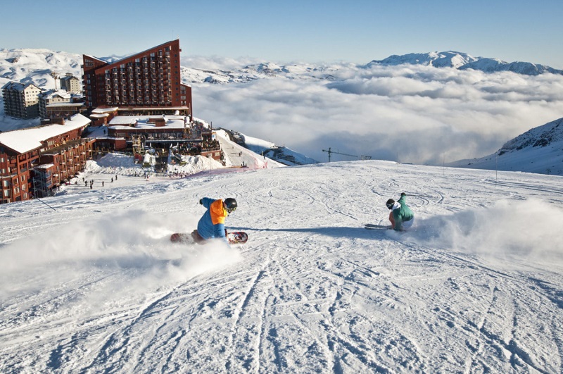 Centro de esqui Valle Nevado