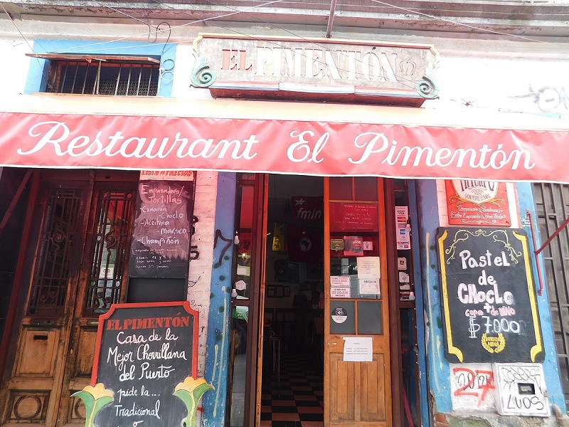 Restaurante El Pimentón em Valparaíso