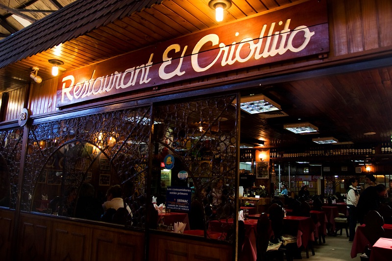 Fachada do restaurante El Criollito de Armando em Temuco